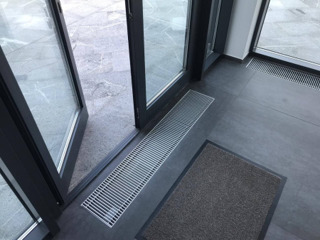 Внутрипольный конвектор Techno Usual KVZ 250-65-2700 с естественной конвекцией