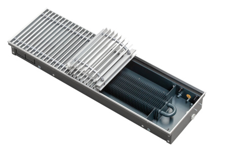 Внутрипольный конвектор Techno Usual KVZ 250-105-3000 с естественной конвекцией