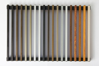 Решетка Techno RRAp Elit 150-4100 алюминиевая рулонная (декор дерево - Бук)