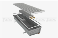 Внутрипольный конвектор Techno KVZVs WD 300-140-2000/24V для влажных помещений с принудительной конв