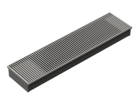 Решетка Techno RRAp 150-2200 алюминиевая на полимерной основе (цвет Матовый Алюминий)