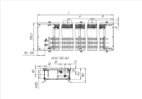 Внутрипольный конвектор Techno Air KVVZ 350-140-2500 с естественной конвекцией