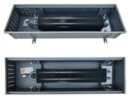 Внутрипольный конвектор Techno Usual KVZ 250-140-2600 с естественной конвекцией