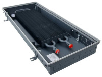 Внутрипольный конвектор Techno Usual KVZ 380-105-1500 с естественной конвекцией