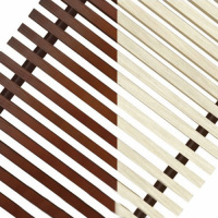 Решетка Techno РРД 250-1000 деревянная рулонная