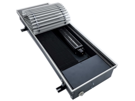 Внутрипольный конвектор Techno Vent KVZV 250-140-3500/24V с принудительной конвекцией