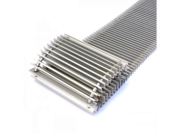 Решетка Techno РРА 250-2200 алюминиевая рулонная (цвет Серебро)