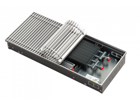 Внутрипольный конвектор Techno Vent KVZV 420-85-1900/24V с принудительной конвекцией