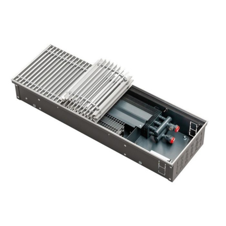 Внутрипольный конвектор Techno Power Vent KVZVh 250-75-2000 с принудительной конвекцией