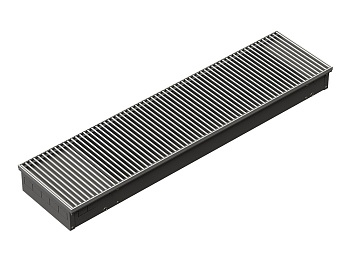 Решетка Techno RRAp 420-2500 алюминиевая на полимерной основе (цвет Матовый Алюминий)