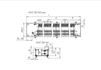 Внутрипольный конвектор Techno Air KVVZ 250-140-2100 с естественной конвекцией