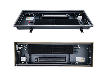 Внутрипольный конвектор Techno Vent KVZV 250-120-1900/24V с принудительной конвекцией