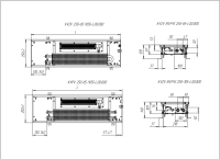 Внутрипольный конвектор Techno Vent KVZV 250-105-4400 с принудительной конвекцией