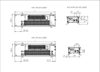 Внутрипольный конвектор Techno Vent KVZV 250-120-4300 с принудительной конвекцией