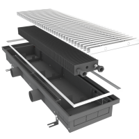 Внутрипольный конвектор Techno Air KVVZ 250-105-4700 с естественной конвекцией